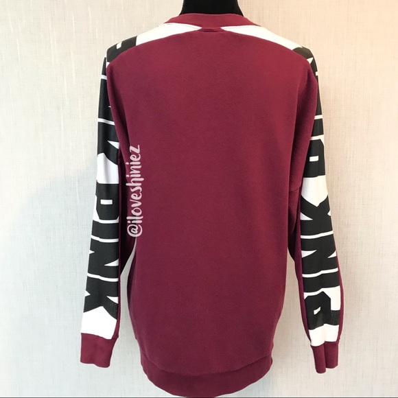 •Victoria's Secret PINK• Tunic Crew Sweatshirt XS - Picture 3 of 8